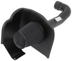 Chevrolet Silverado 1500 Performance Air Intake - K&N Engineering - Blackhawk Induction - Black - `14-`18